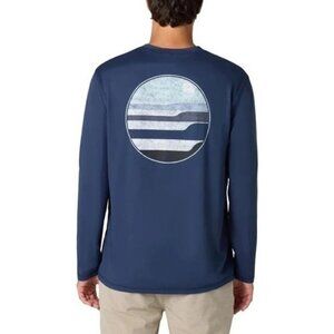 NEW Hang Ten Men's L UPF 50 Quick Dry Long Sleeve Graphic Shirt